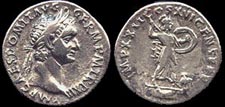 Denarius of Domitian, click here for article