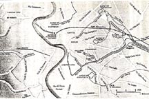 Image 1: map of modern rome, thumbnail. Click here for larger picture.