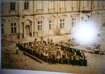 excavation of Roman bridge, ca. 1880