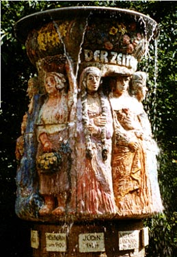 fountain detail: Jewess