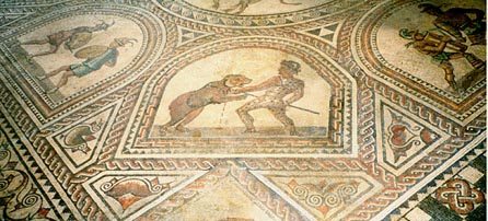 Gladiator Mosaic - detail 2