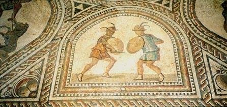 Gladiator Mosaic - detail 3