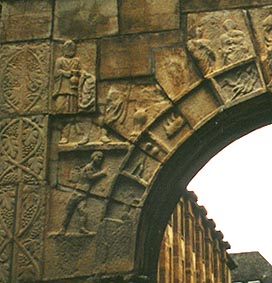Davidius Victor Arch, detail