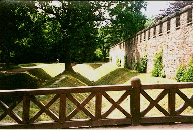 outer fortifications