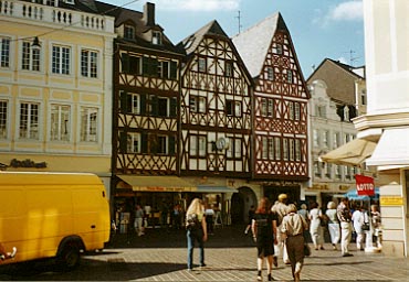 typical houses in the Old Town