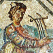 From a mosaic in Trier, click here