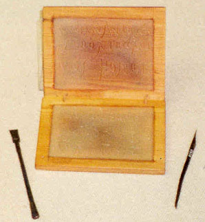 Waxed Tablet