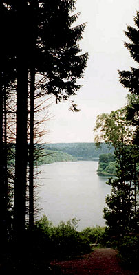 Wupper river dam