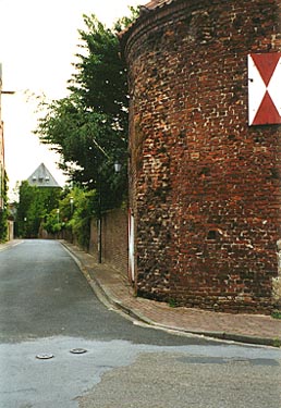 sections of the old town wall