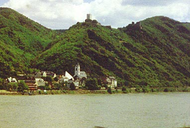 the Rhein from the train