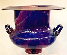 blue crater, early 4th century