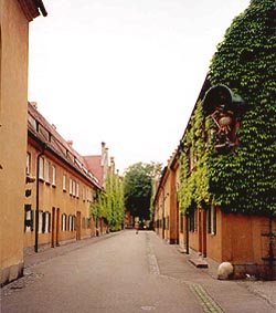 at the Fuggerei