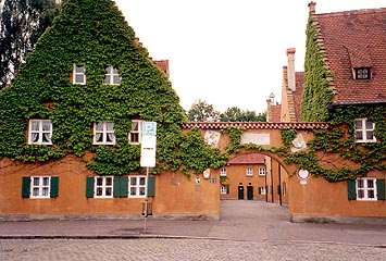 at the Fuggerei
