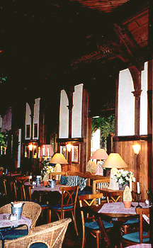 inside the restaurant
