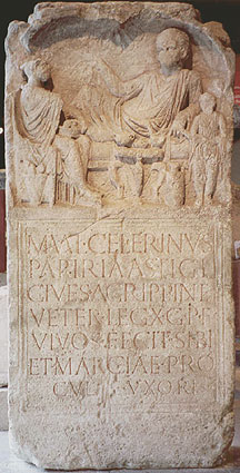 monument for Marcus Valerius Celerinus