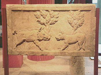 Relief: Boar and Dog