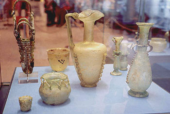 a selelection of glassware