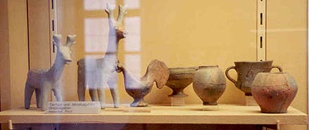 antiquities museum, pottery