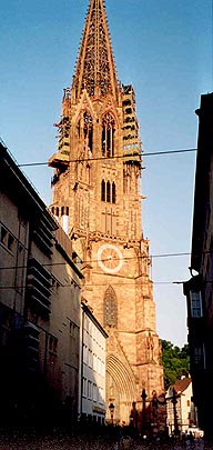 Cathedral tower, Freiburg