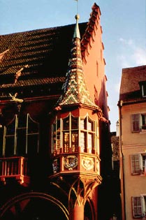 Historisches Kaufhaus, Freiburg, detail