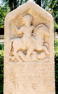 funerary monument in the Stone Garden