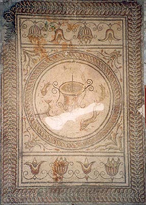 mosaic floor 