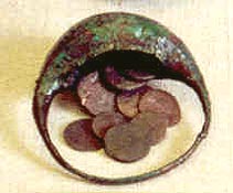 money purse, detail