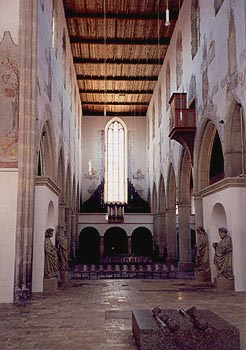 the former Minorite monastery contains many things medieval