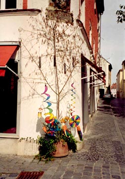 a colorful corner