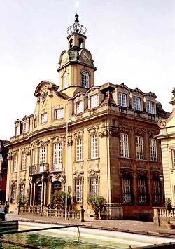 restored baroque town hall