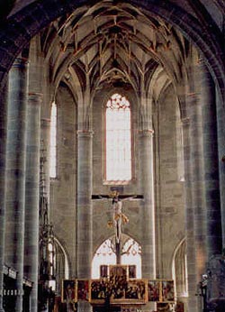 church interior, nave