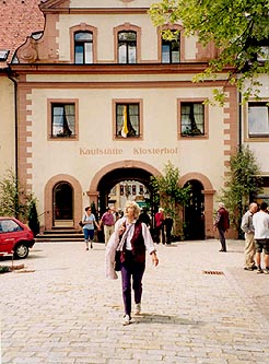 Courtyard, St. Peter's monastery