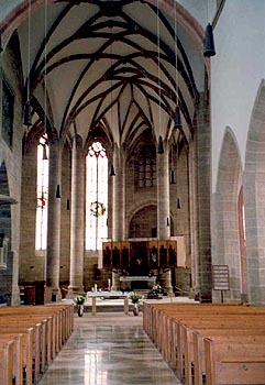 Andreaskirche, interior