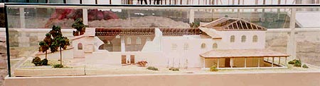 model of baths, front