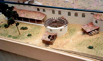 model of baths, back