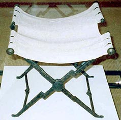 folding stool, replica