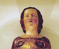male reliquary bust, circa 1350
