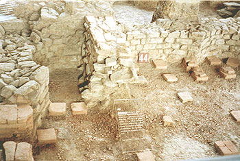 44 was a laconium, a dry sweat bath in Villa One 44 was a laconium, a dry sweat bath in Villa One